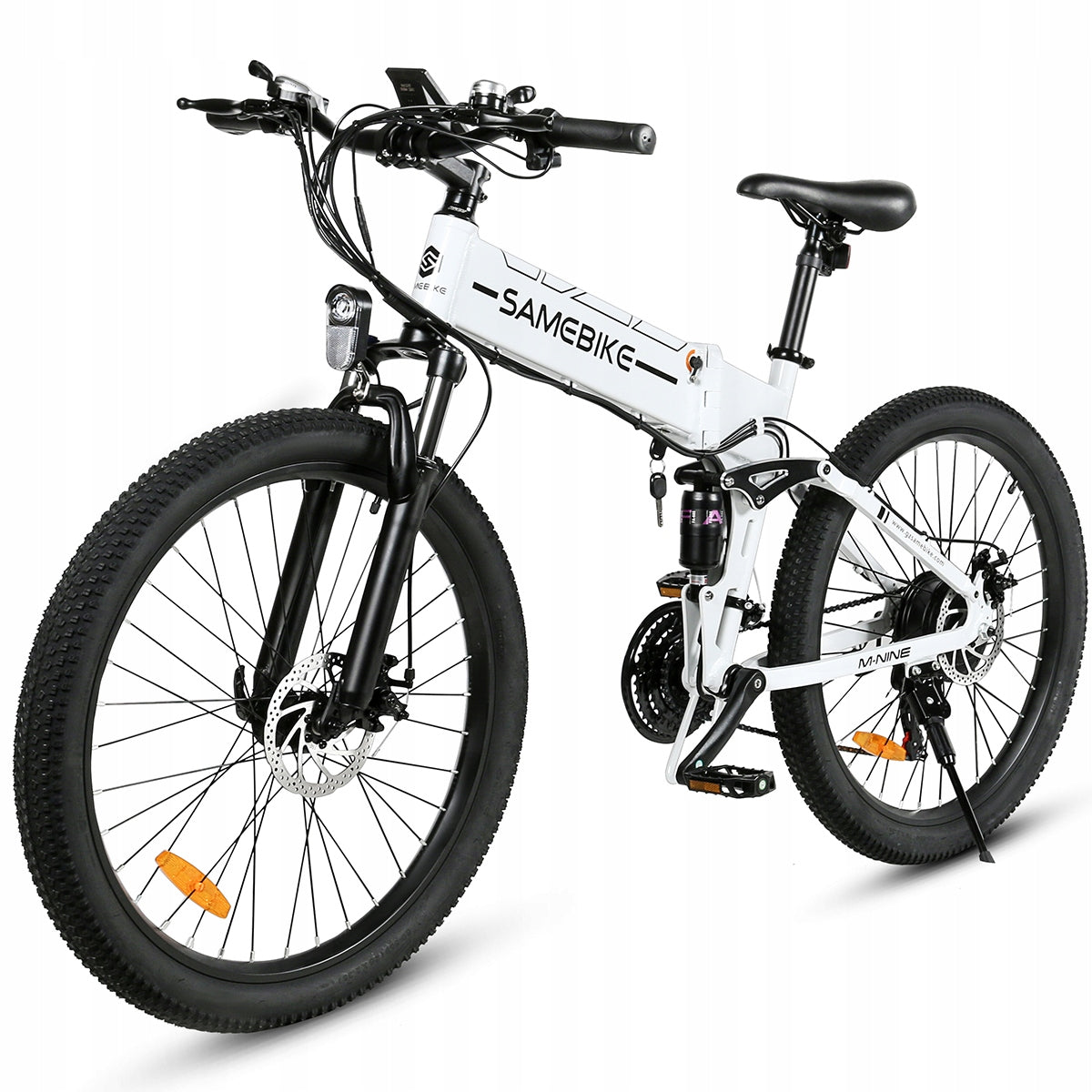 SAMEBIKE LO26-II Folding Electric Bike 48V 14AH 100HP MTB Hydraulic
