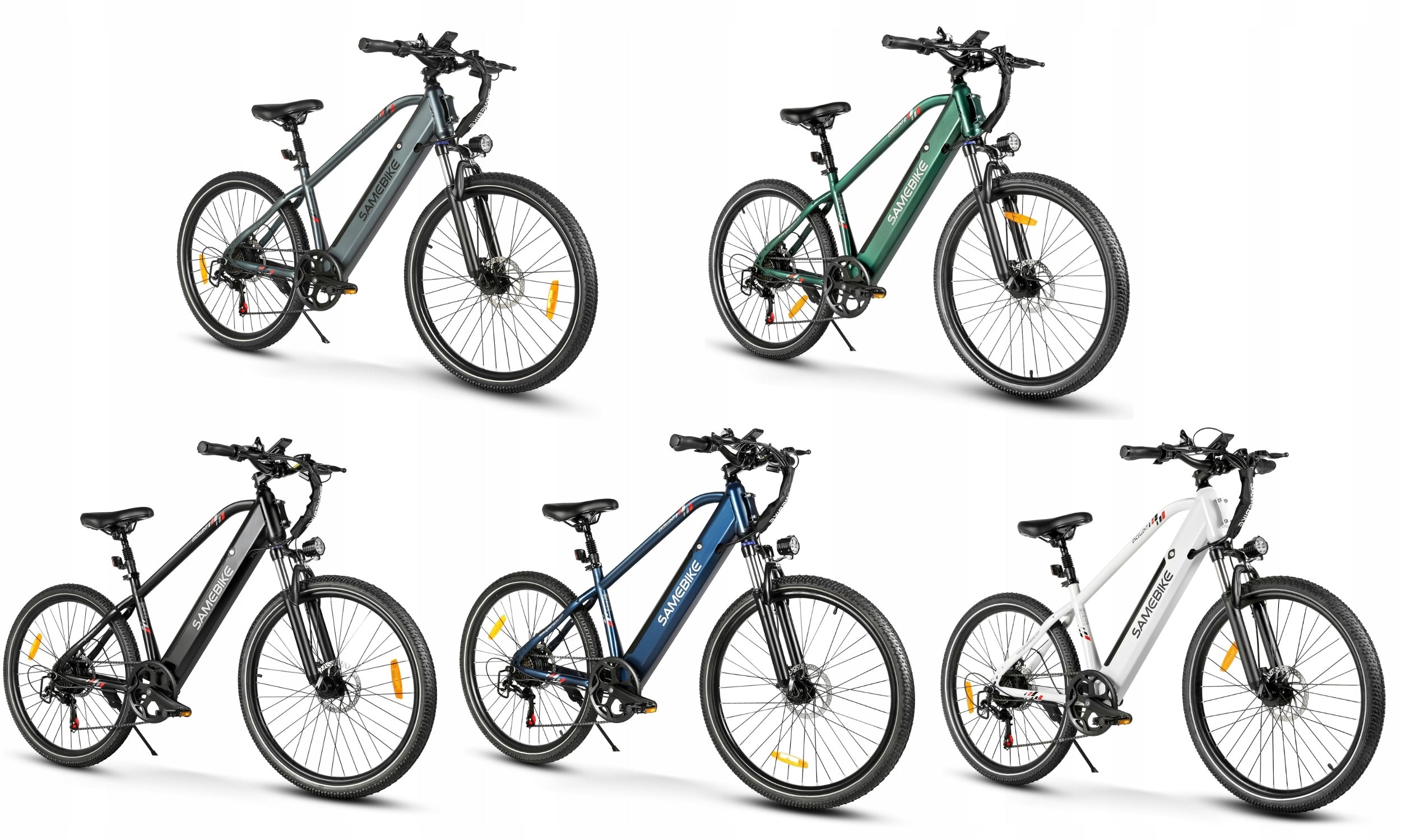 SAMEBIKE RS-A01MEN1.0 Mountain Electric vehicles 500W36V15Ah 90HP 27.5" Foldability partially assembled, calibrated