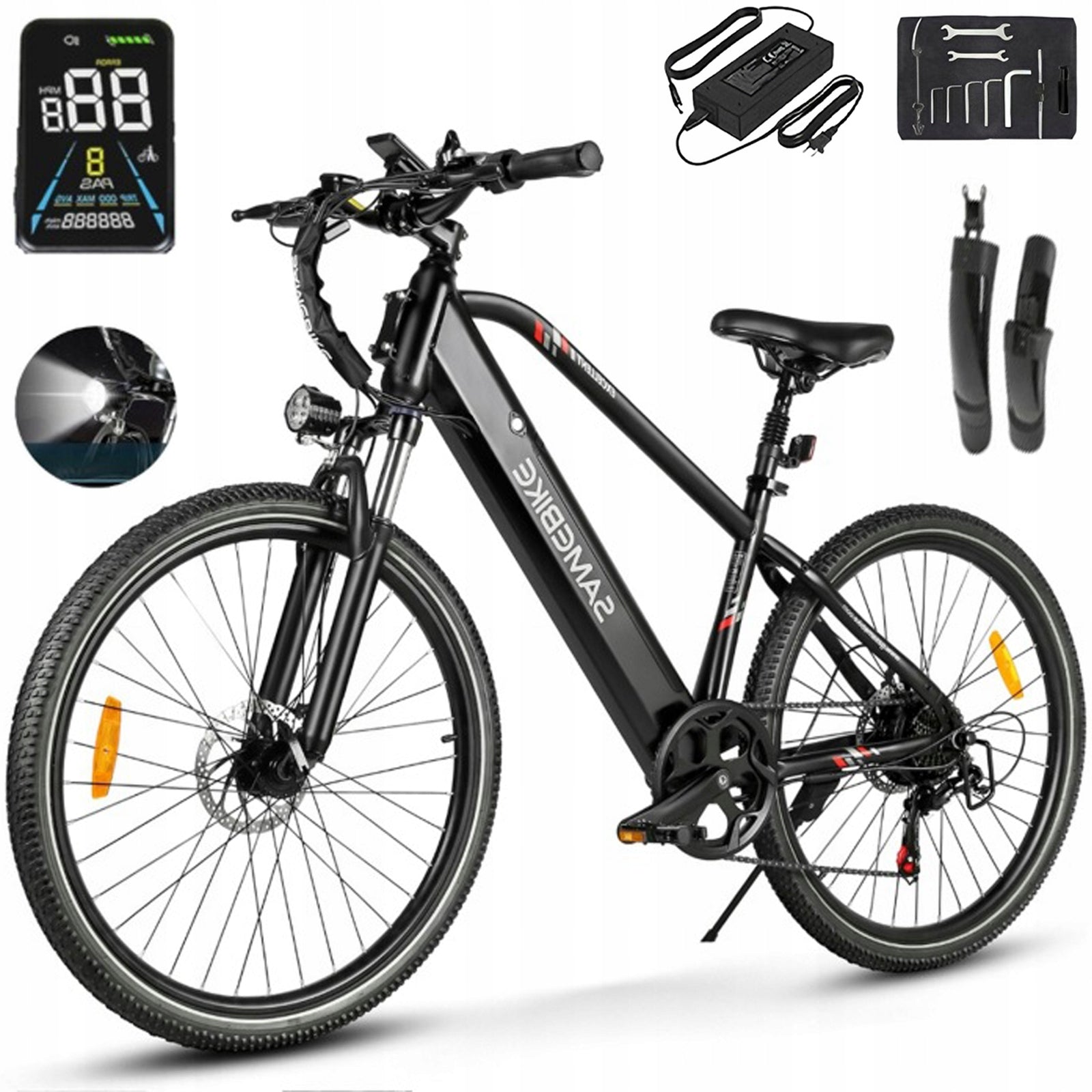SAMEBIKE RS-A01MEN1.0 Mountain Electric vehicles 500W36V15Ah 90HP 27.5"