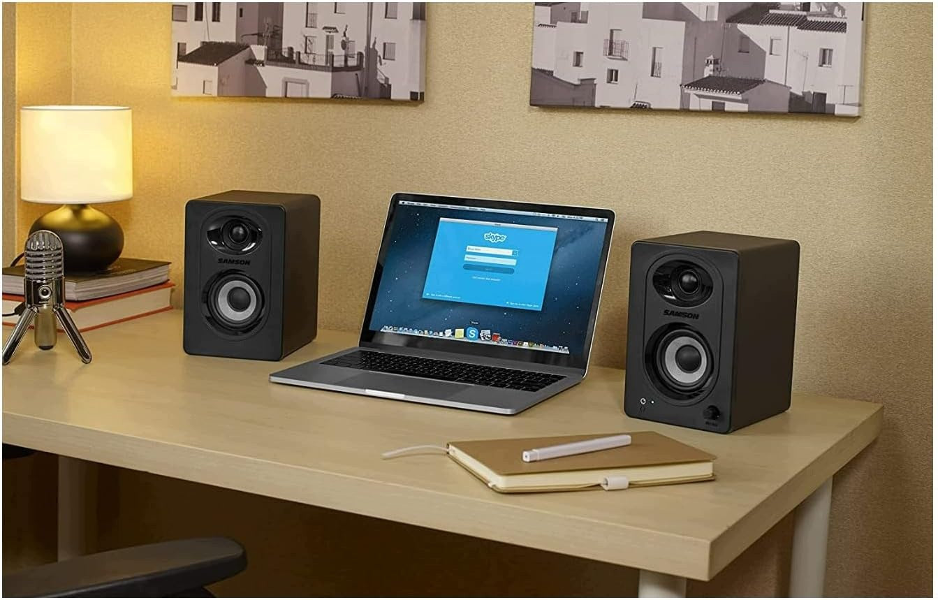 SAMSON MediaOne M30BT Bluetooth Monitors B97 15b/a Brand Samson