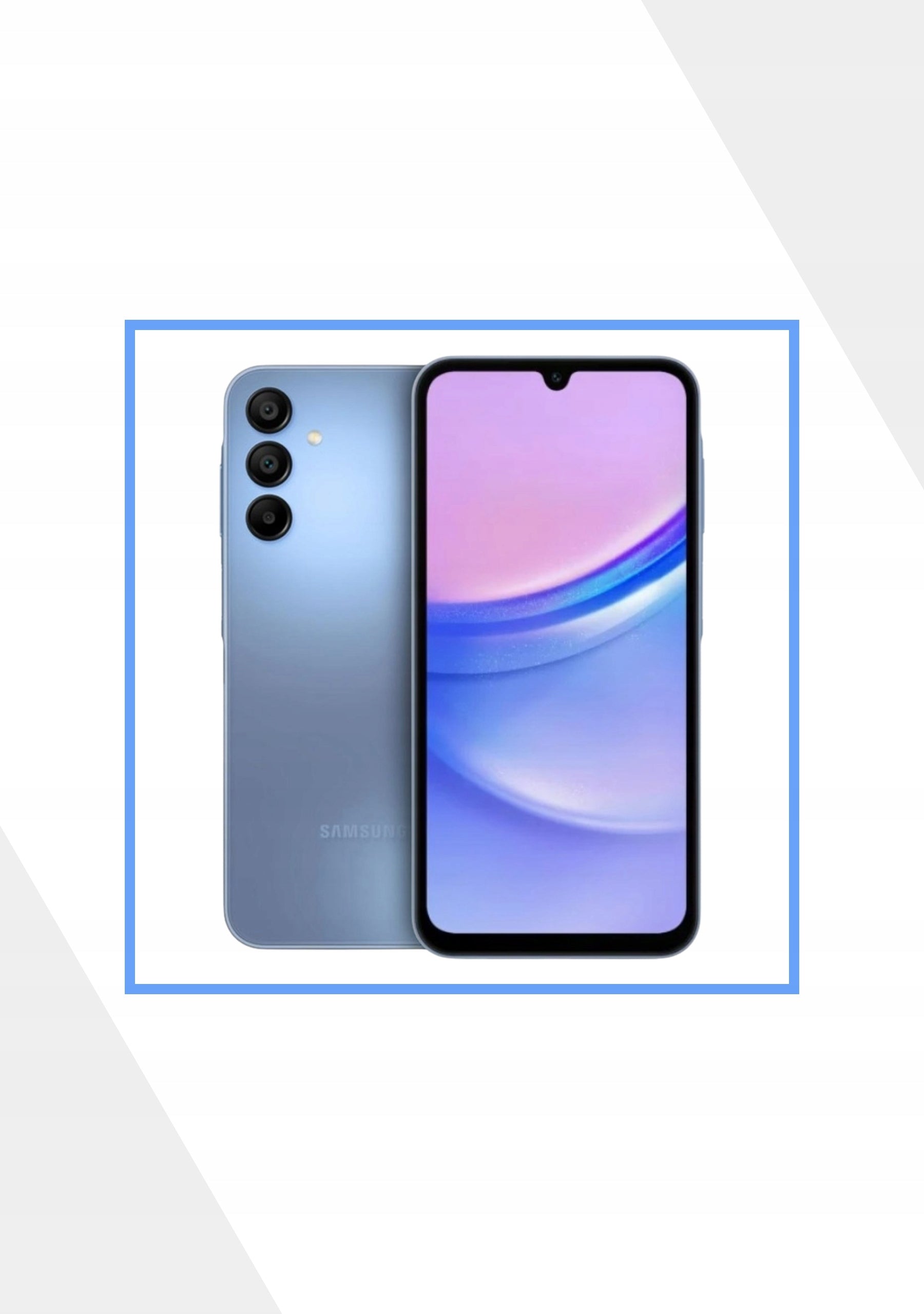 SAMSUNG GALAXY A15 5G ( A156B/DSN ) 4/128GB | 6.5" | 5000 mAh | 90Hz Manufacturer code SM-A156B/DSN