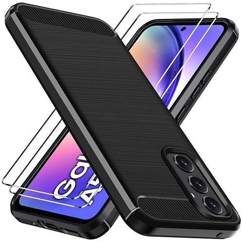 SAMSUNG GALAXY A55 5G MATTE CASE WITH TEMPERED GLASS CAMERA PROTECTION Manufacturer code Bez marki