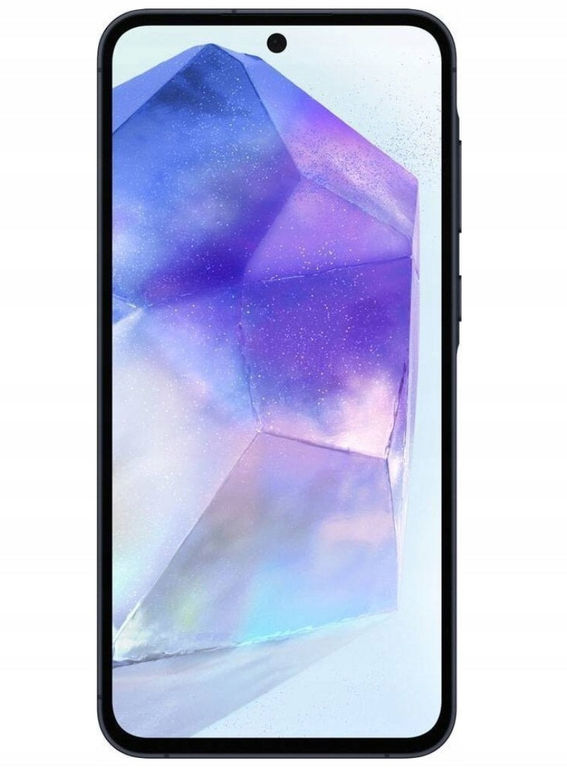 SAMSUNG GALAXY A55 | AWESOME NAVY | 8GB RAM / 256GB Storage | 25W Charging | 5000 mAh Battery | 120 Hz Display Packaging status original