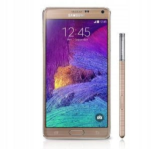 SAMSUNG GALAXY NOTE 4 32GB N910F GOLD Color gold
