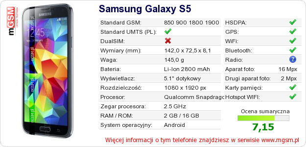 SAMSUNG GALAXY S5 G900F GOLD Color gold