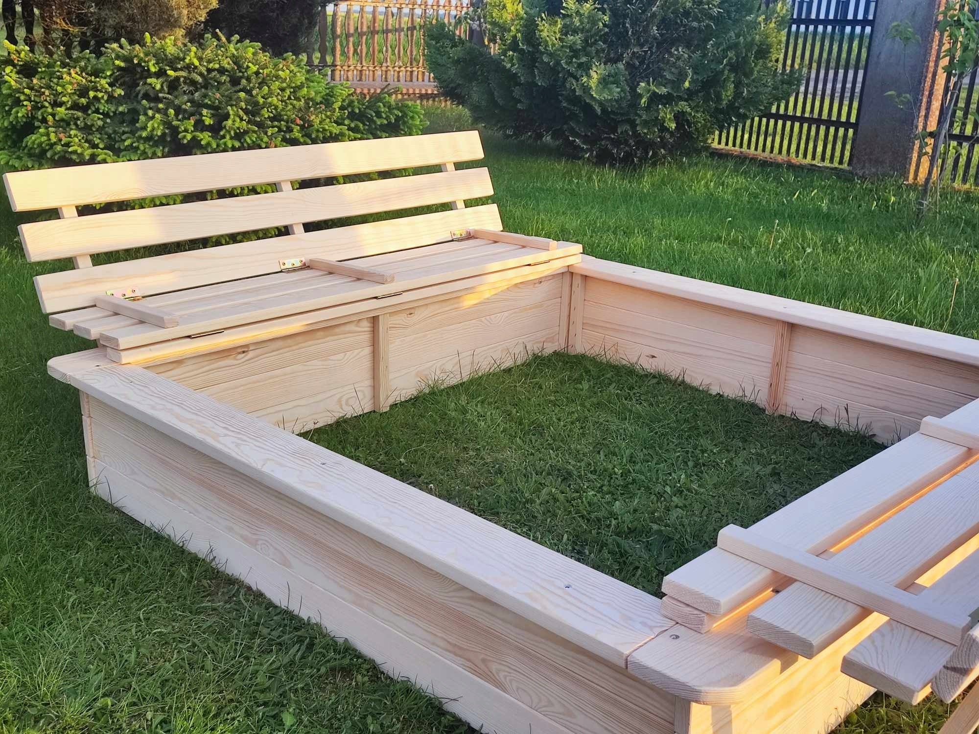 SANDBOX 150*150*30,9*200 UNPAINTED RAW WOOD LOCKABLE Packaging status original