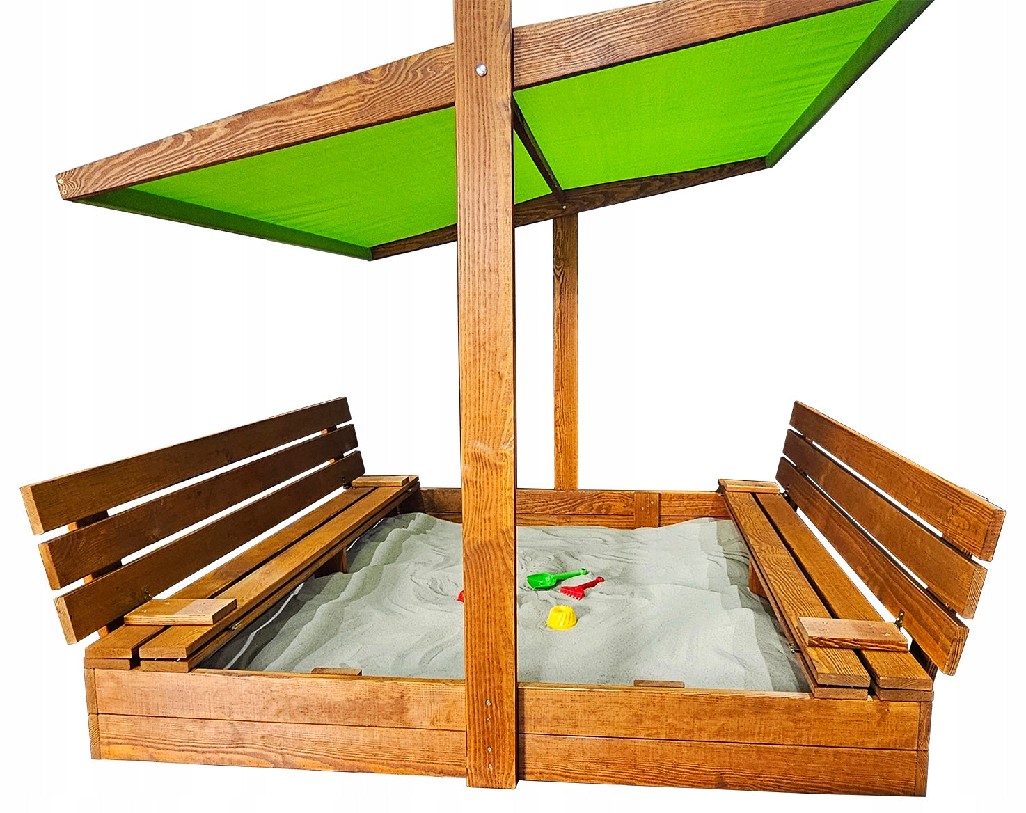 SANDBOX 150X150 WOODEN CLOSED WITH A VISOR 2X IMPREGNATED MANUFACTURER Manufacturer code 5904165141040
