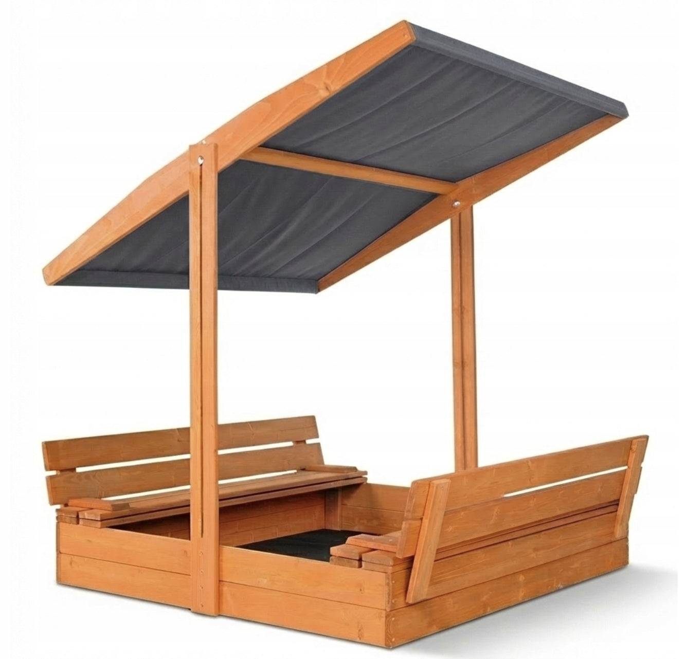 SANDBOX CLOSED SAND WOODEN TOYS FOR CHILDREN GARDEN CANOPY Manufacturer code SBS23