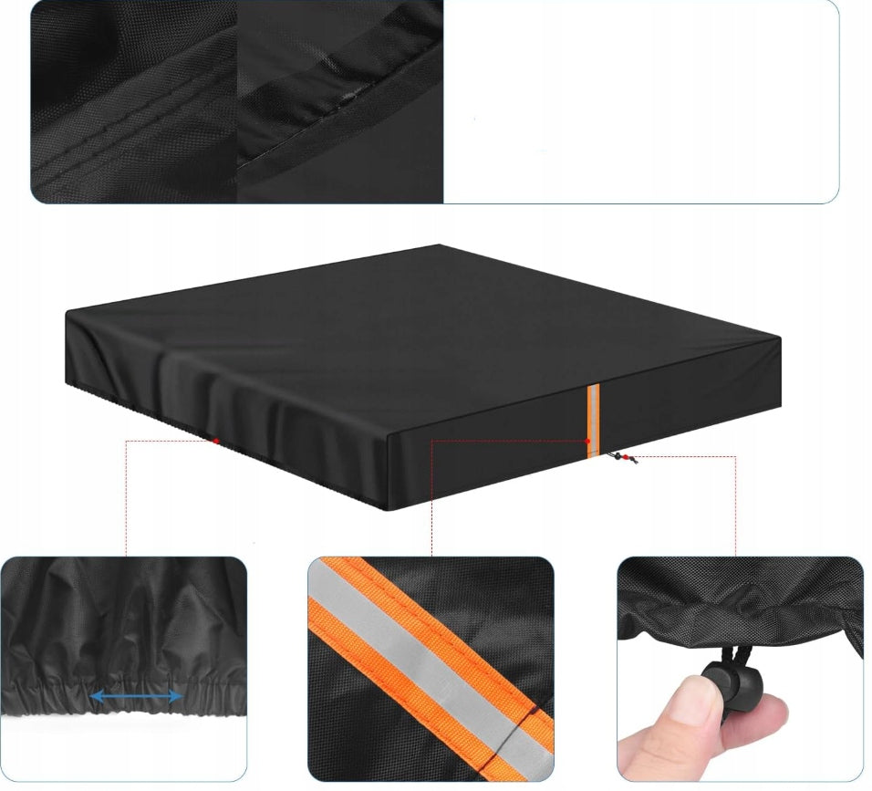 SANDBOX COVER 200x200 TARPAULIN COVER + BAG Length 200 cm