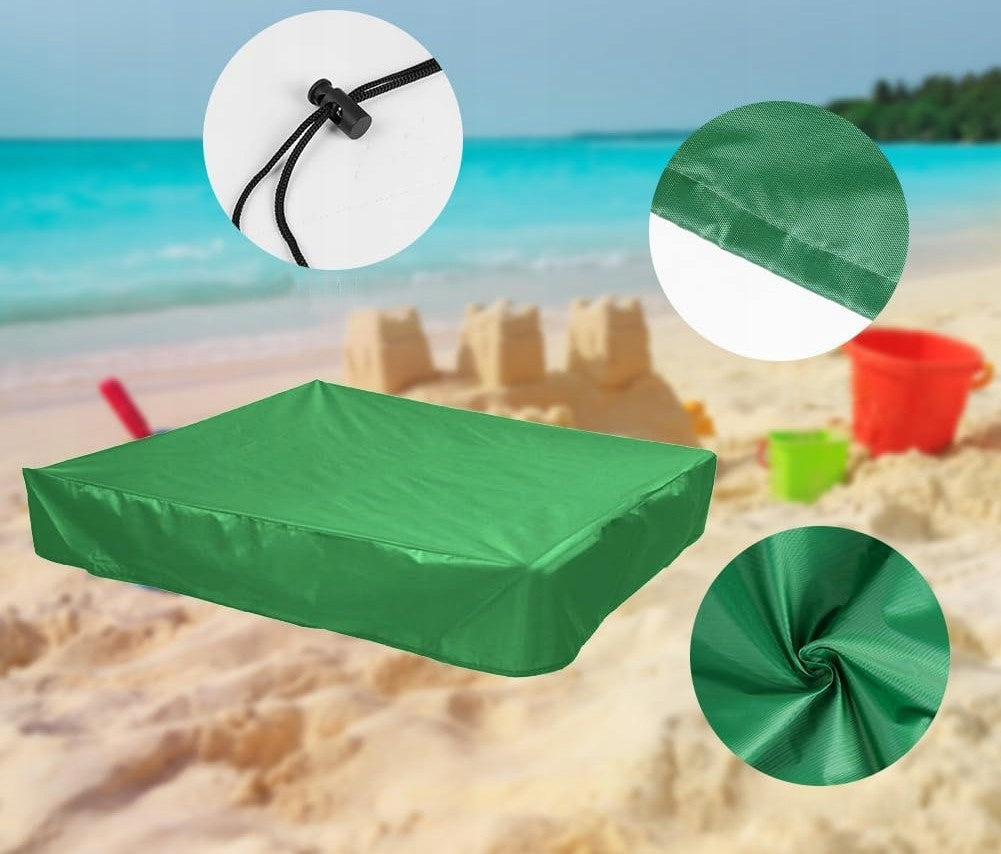 SANDBOX COVER WATERPROOF 120x120 PROTECTIVE TARPAULIN LARGE STRONG Product width 120 cm