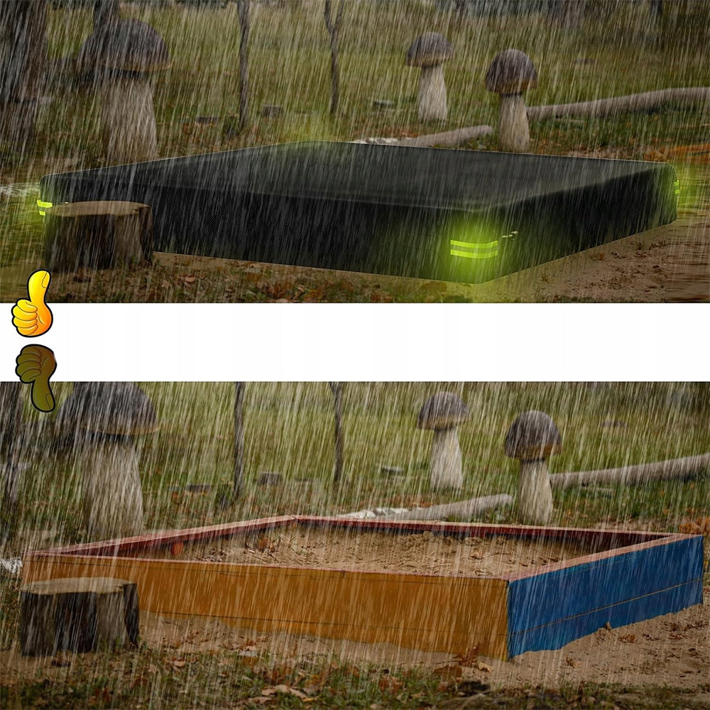 SANDBOX COVER waterproof cover 200X200X20CM Product width 200 cm