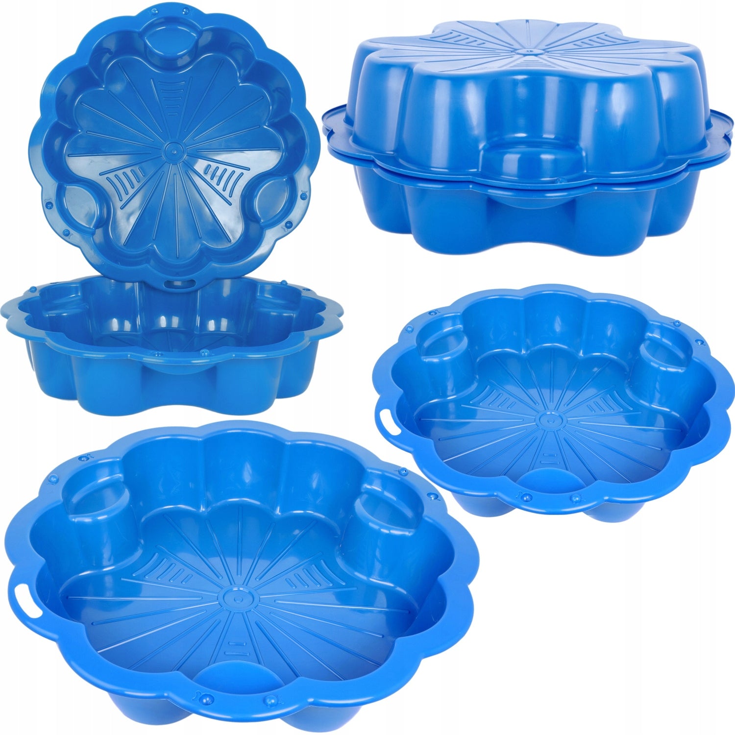 SANDBOX Daisy GREAT XXL CLOSED 2IN1 2 pcs. 214 CM blue