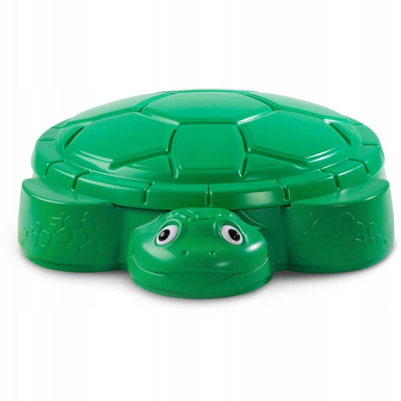 SANDBOX FOR CHILDREN TURTLE WITH GARDEN COVER LARGE FOR GARDEN 2 SEATS Packaging status original