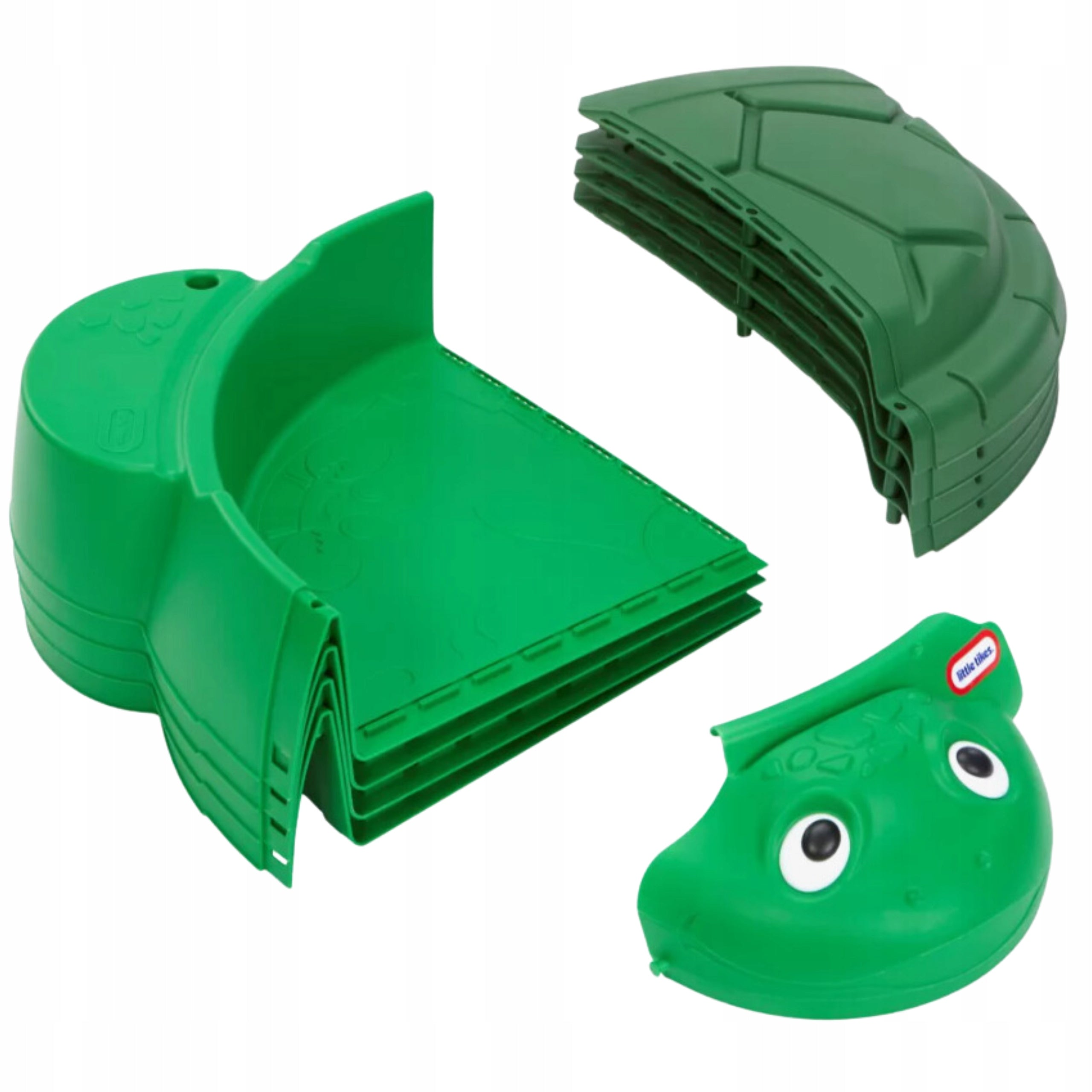 SANDBOX GARDEN POOL 2in1 FOR CHILDREN CLOSED WITH COVER TURTLE LARGE Kid's age 3+ years