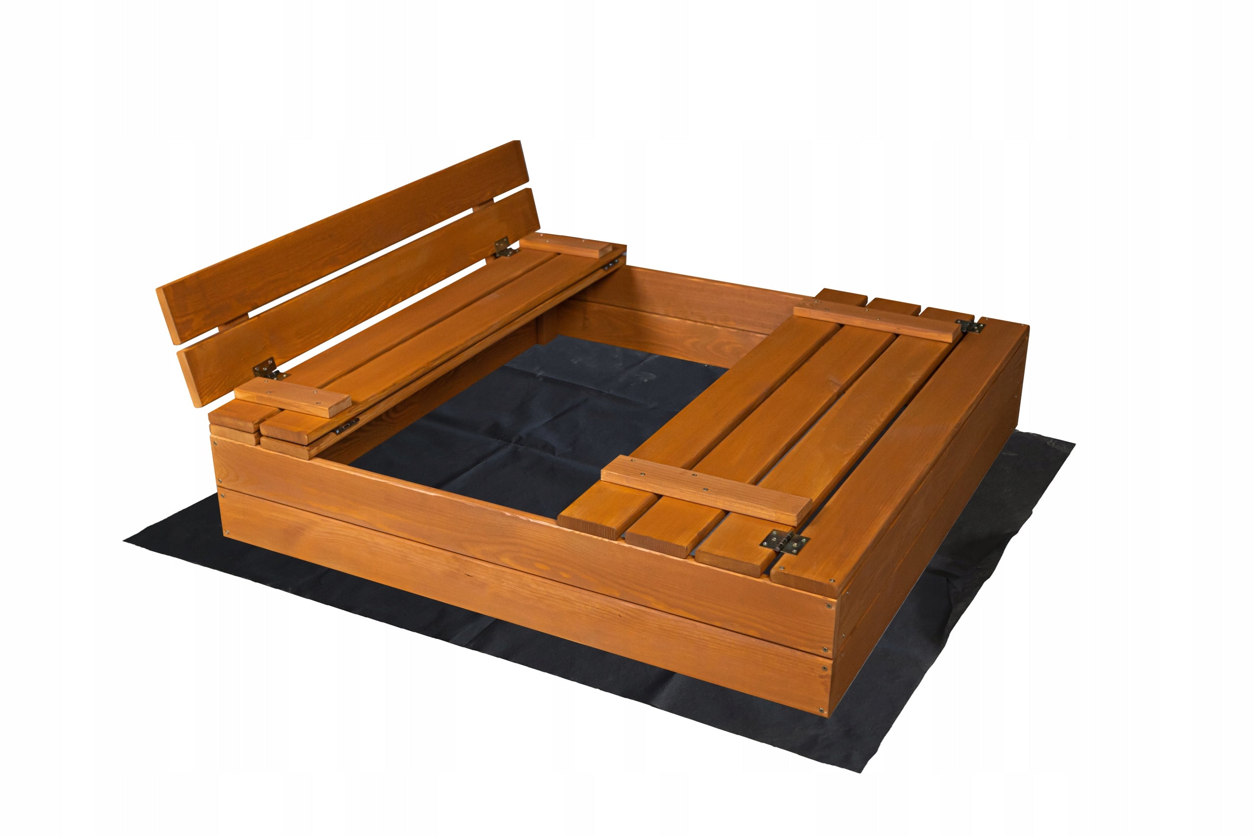 SANDBOX IMPREGNATED WOODEN CLOSED WITH BENCHES 100x100cm + FREEBIES! Character/Title none