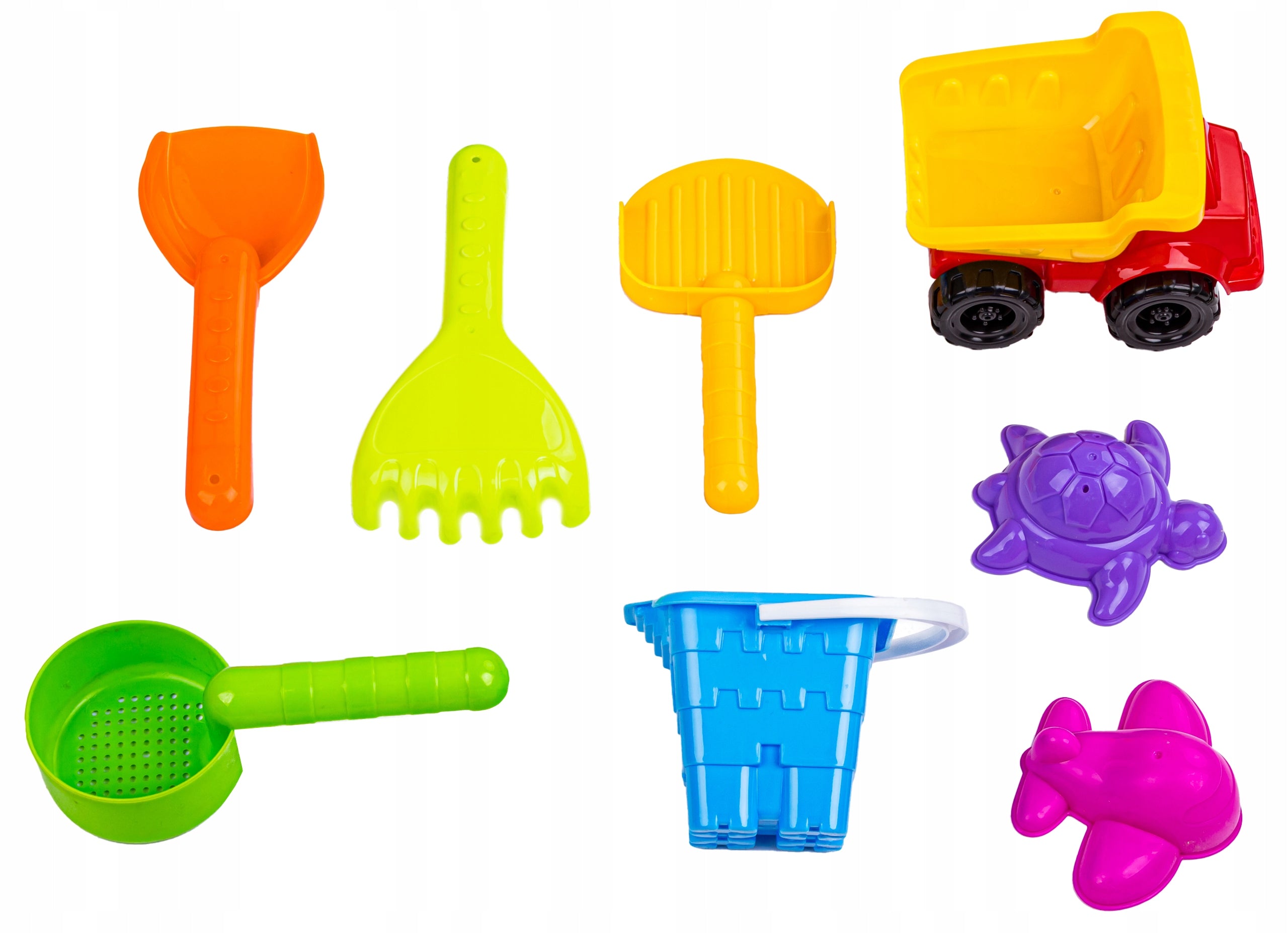 SANDBOX POOL Castle Slide Bucket Spatula Excavator Accessory Character/Title none