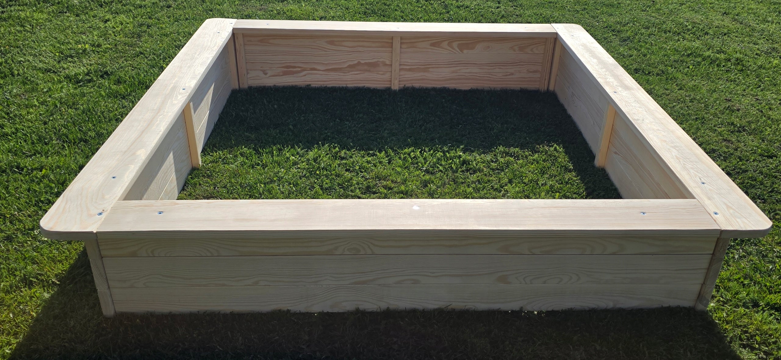 SANDBOX SANDBOXES 150*150*26,3 NOT PAINTED WITHOUT OAK AND SPECIES WYSZ Kind wooden