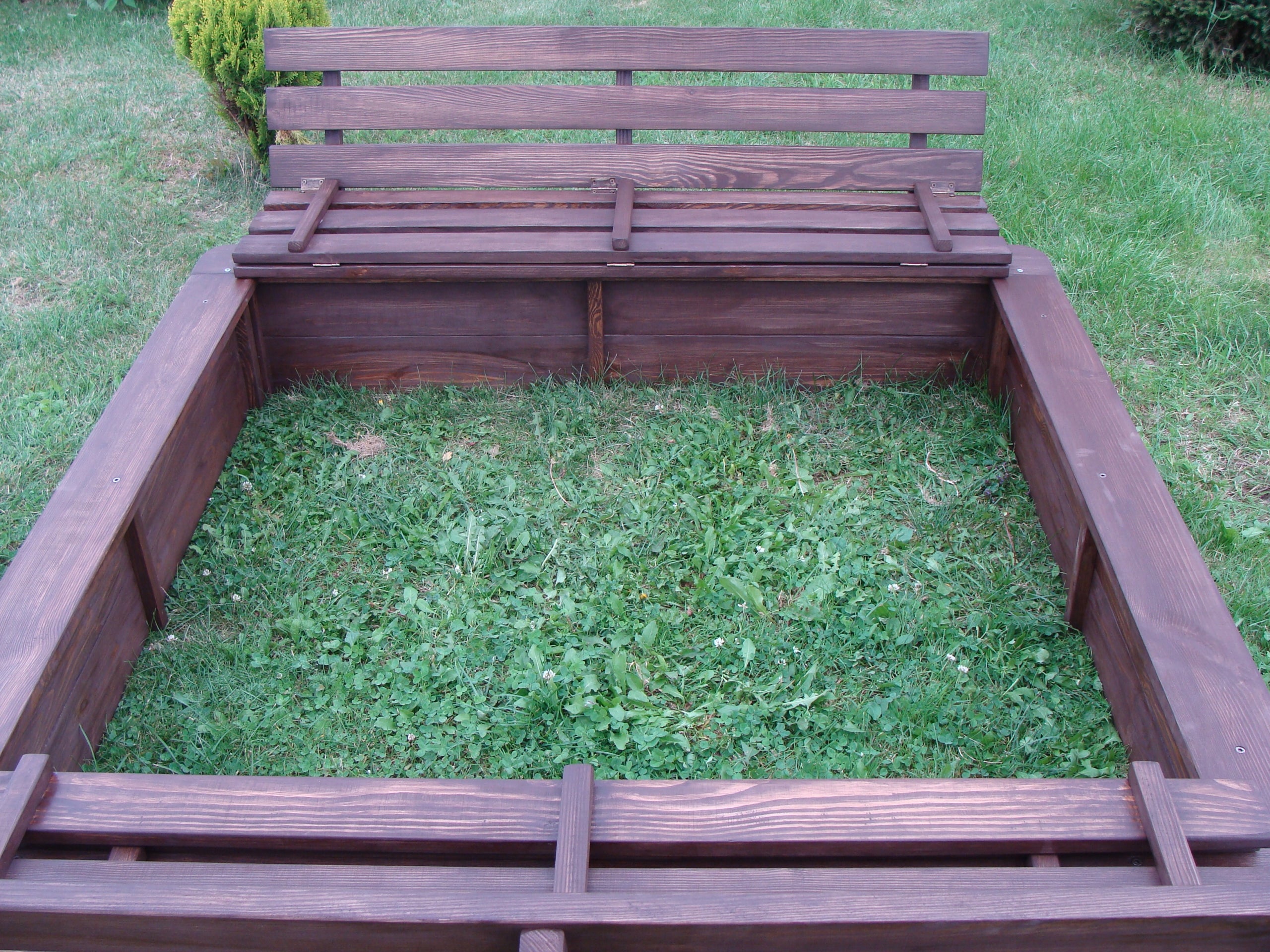 SANDBOX SANDBOXES PAINTED 150*150*30,9*200 Brand Gumiś