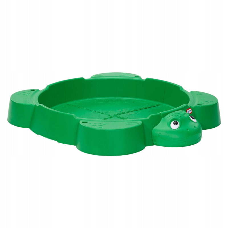 SANDBOX TURTLE WITH LID FOLDING LARGE GARDEN FOR GARDEN LITTLE TIKES Kind plastic