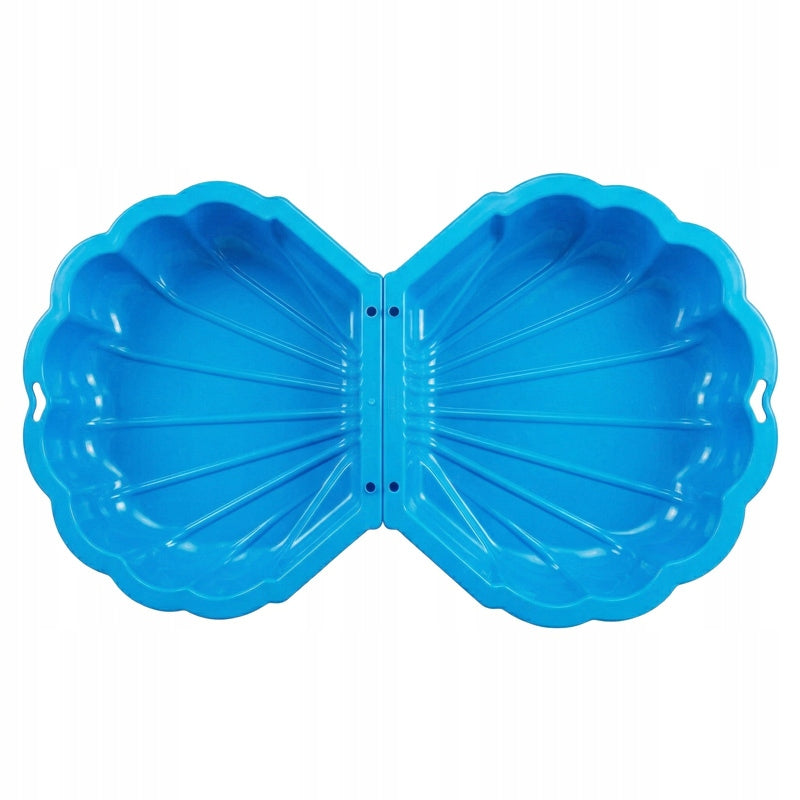 SANDBOX WITH GARDEN LID CLOSED LARGE SET 2in1 POOL SHELL MAXI Brand Paradiso Toys