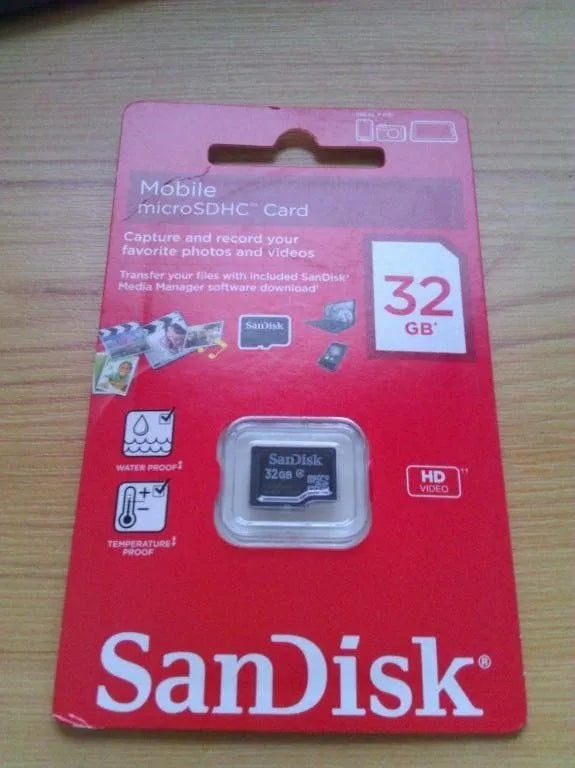 SANDISK 32GB Micro SDHC 32 GB Class 4 MicroSD Card Model SDSDQM-032G-B35