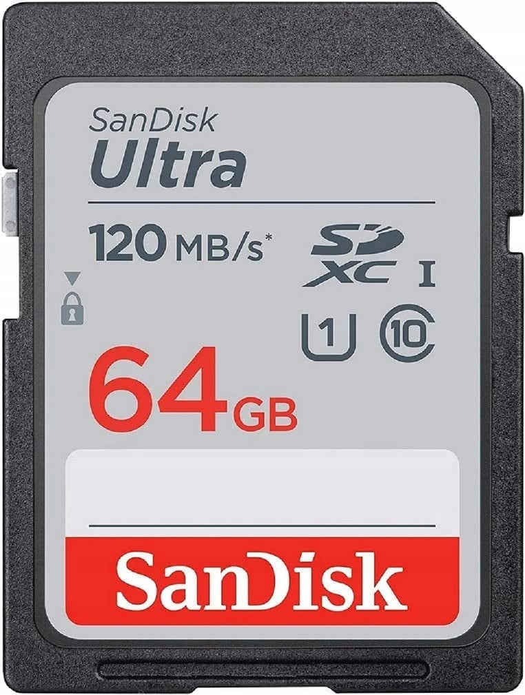 SANDISK 64 GB SDHC/10 120MB/S 64GB CARD