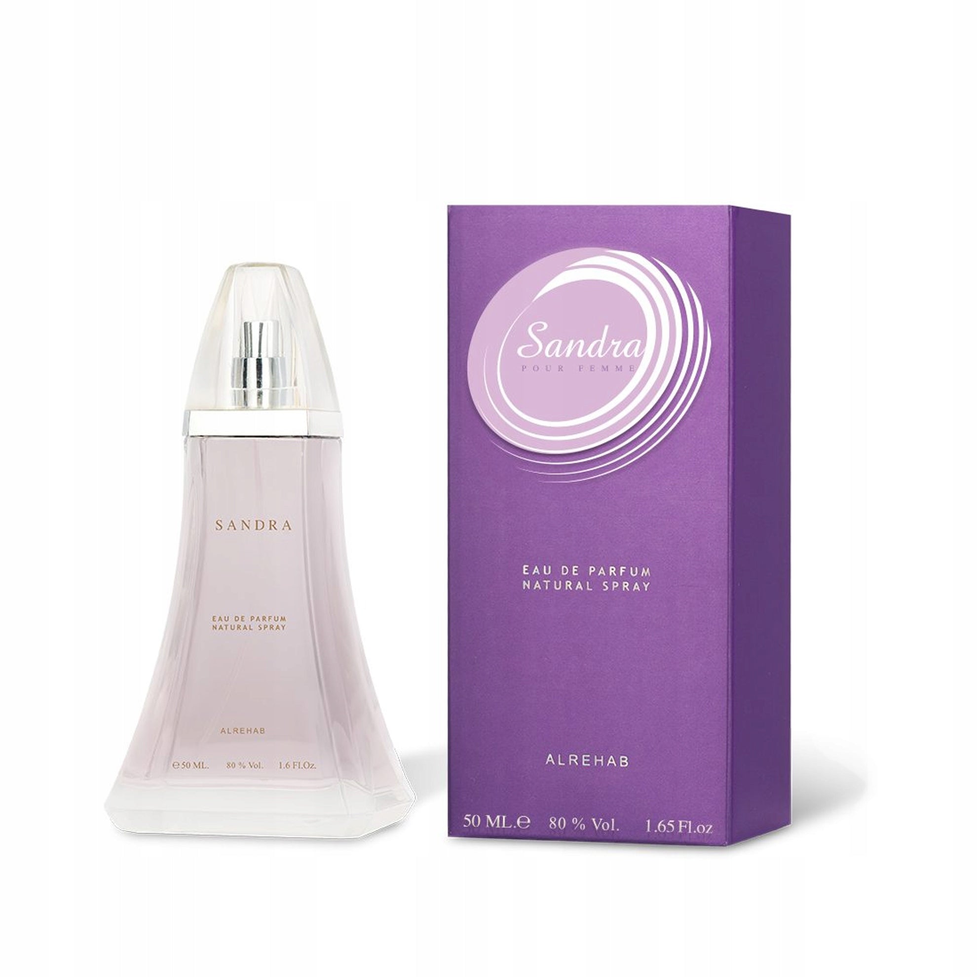 SANDRA PERFUME ARABIC POWDER SWEET FRUIT 50 ML REHAB EDP Packaging status original