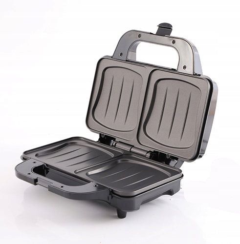 SANDWICH TOASTER ELECTRIC SANDWICH XXL COATING NON-STICK 1300W Sandwich shape shell