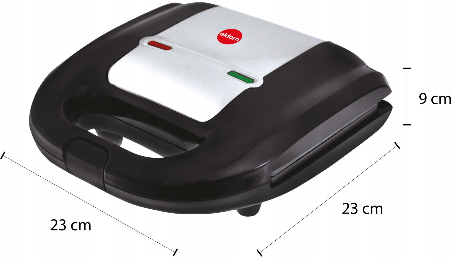 SANDWICH TOASTER SANDWICH ELDOM CERAMIC WITH GRANITE COATING 750W Brand Eldom