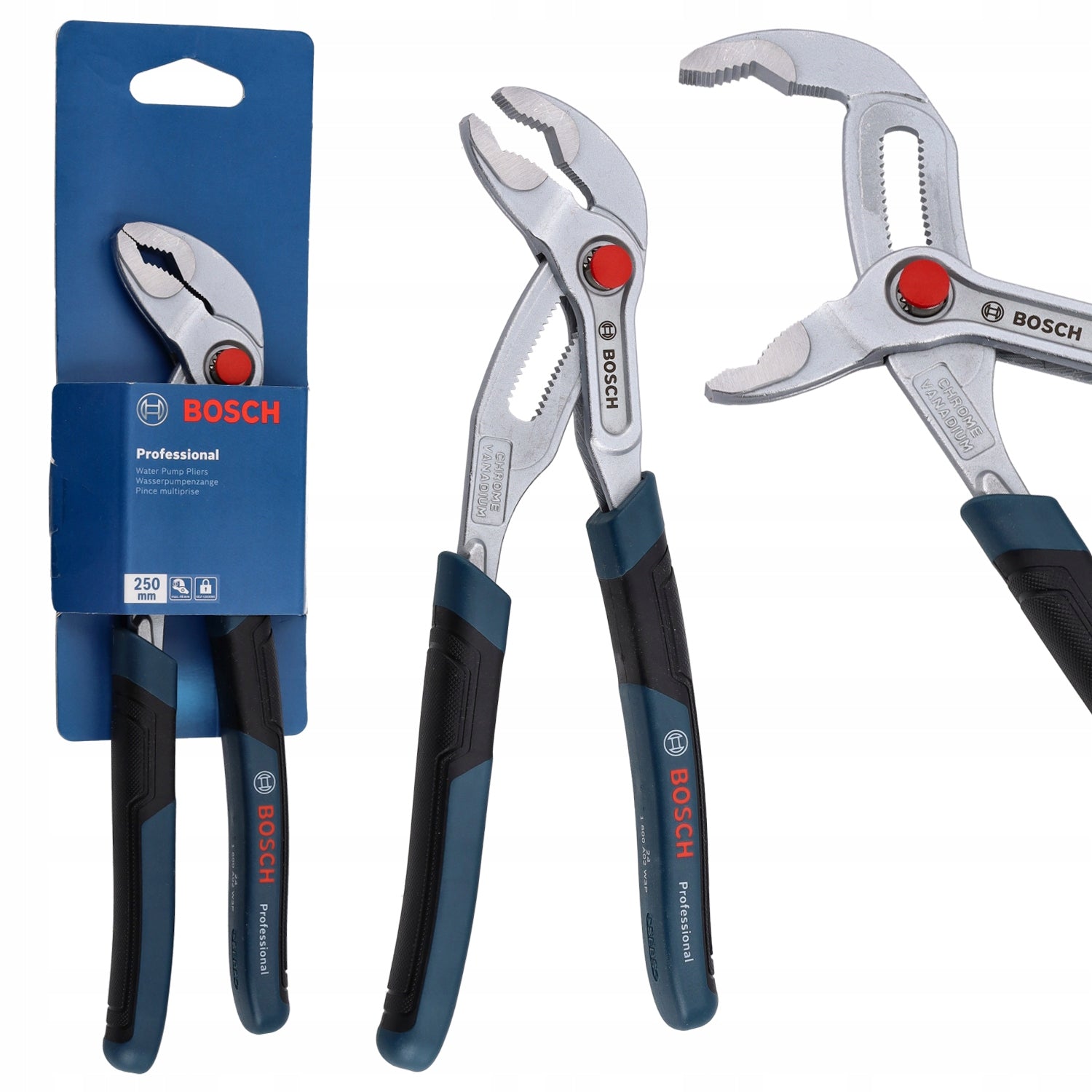 SANITARY ADJUSTABLE WRENCH PIPE PLIERS 250 mm BOSCH