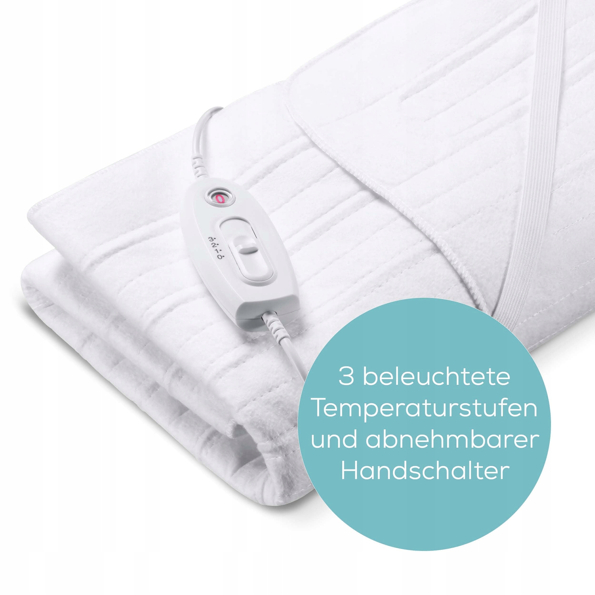 SANITAS SWB 21 Heated Soft Fiber Mattress 3 Temperature Levels Medical device no