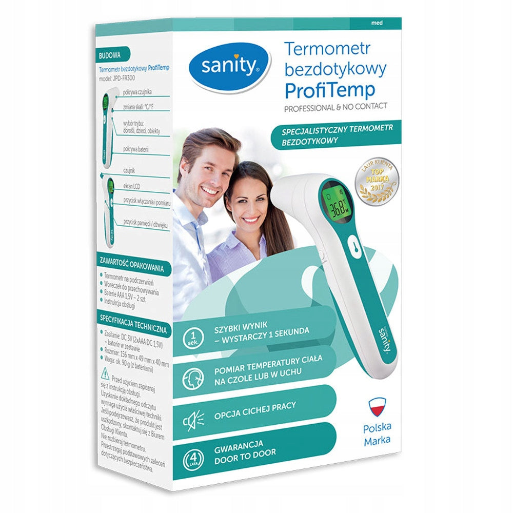 SANITY PROFITEMP MEDICAL NON-CONTACT THERMOMETER FOR CHILDREN Medical device type accessories for a medical device or a product without an intended medical purpose
