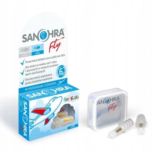 SANOHRA FLY Ear Stopper Plugs for Children's Airplane 1 Pair