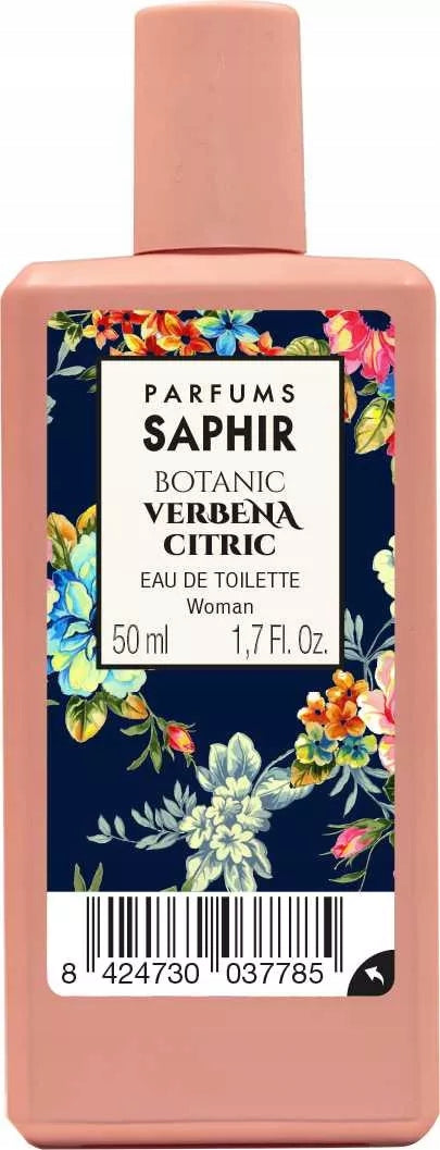 SAPHIR BOTANIC Eau de toilette VERBENA CITRIC, 50 ml