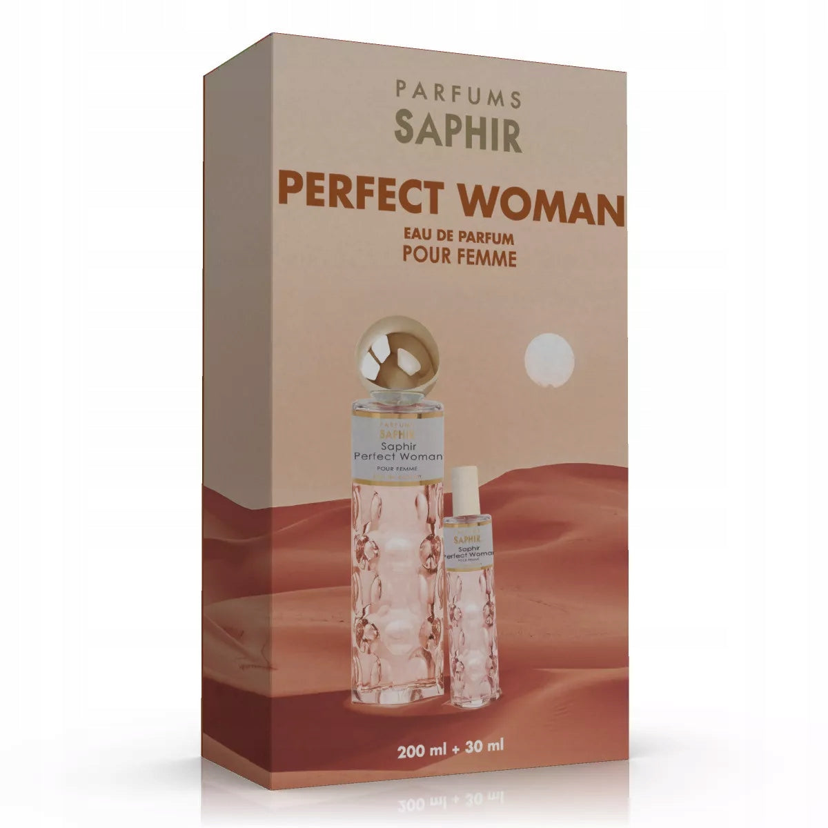 SAPHIR WOMEN PERFECT WOMAN Eau de Parfum, set edp 200 ml + 30 ml