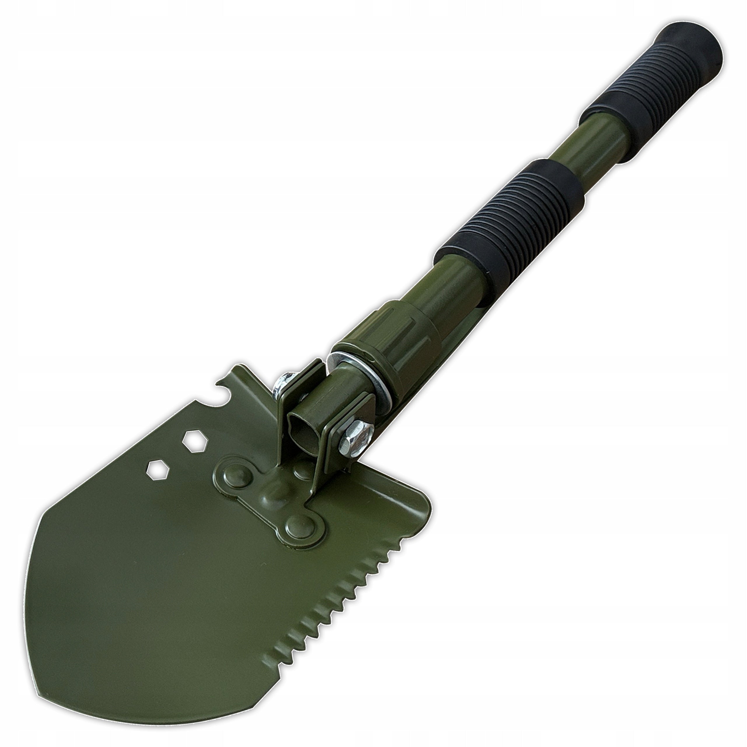 SAPPER FOLDING MILITARY SURVIVAL SHOVEL TOURIST PICKAXE SAW 4in1 Packaging status original