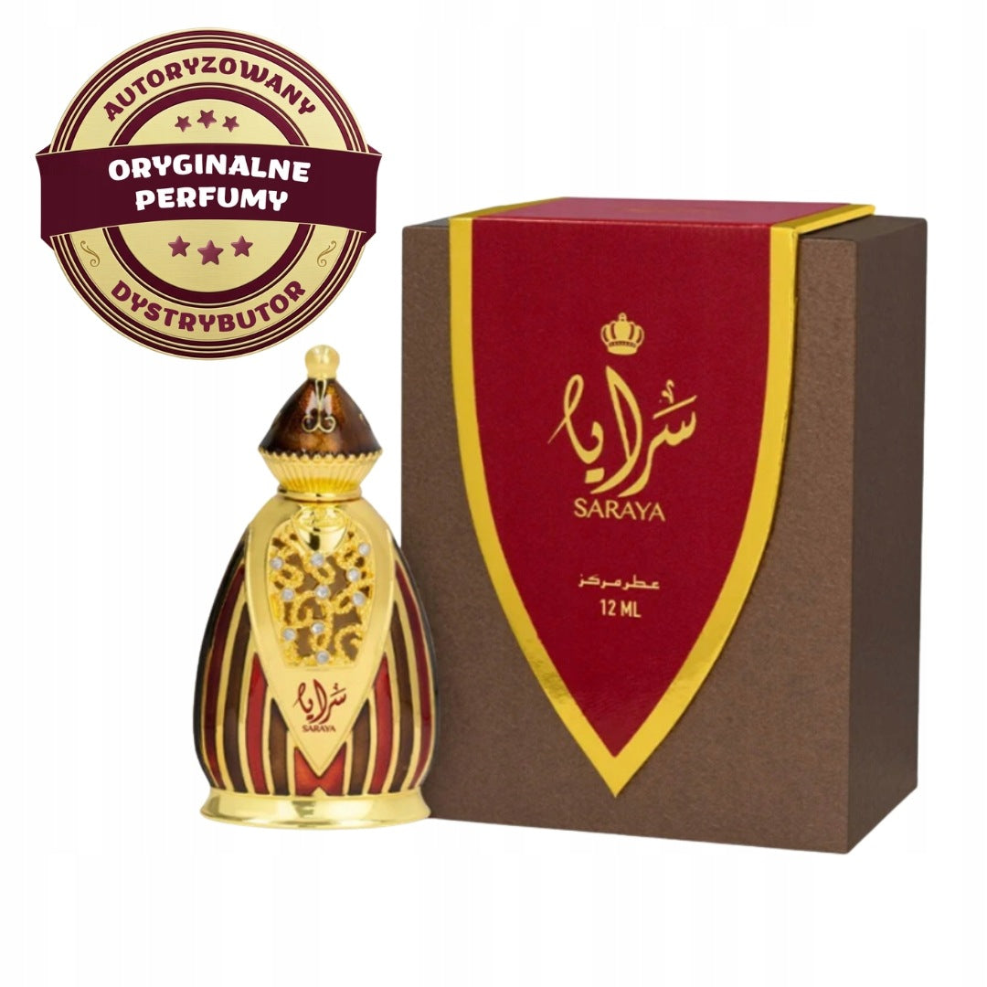 SARAYA EAU DE PARFUM AMBER FLOWER WARM 12ml Al REHEB ARABIC PERFUME