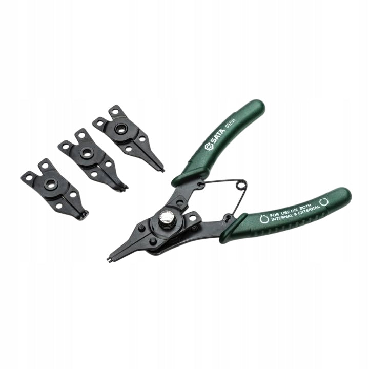 SATA Set of pliers for seger rings different tips ST09251SJ 4el. Brand SATA