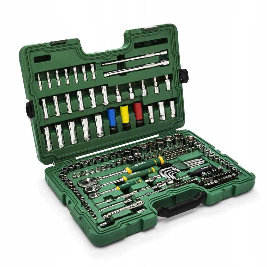 SATA Socket wrench set + accessories 1/4 1/2 3/8 180 pcs ST09546G Manufacturer code ST09546G