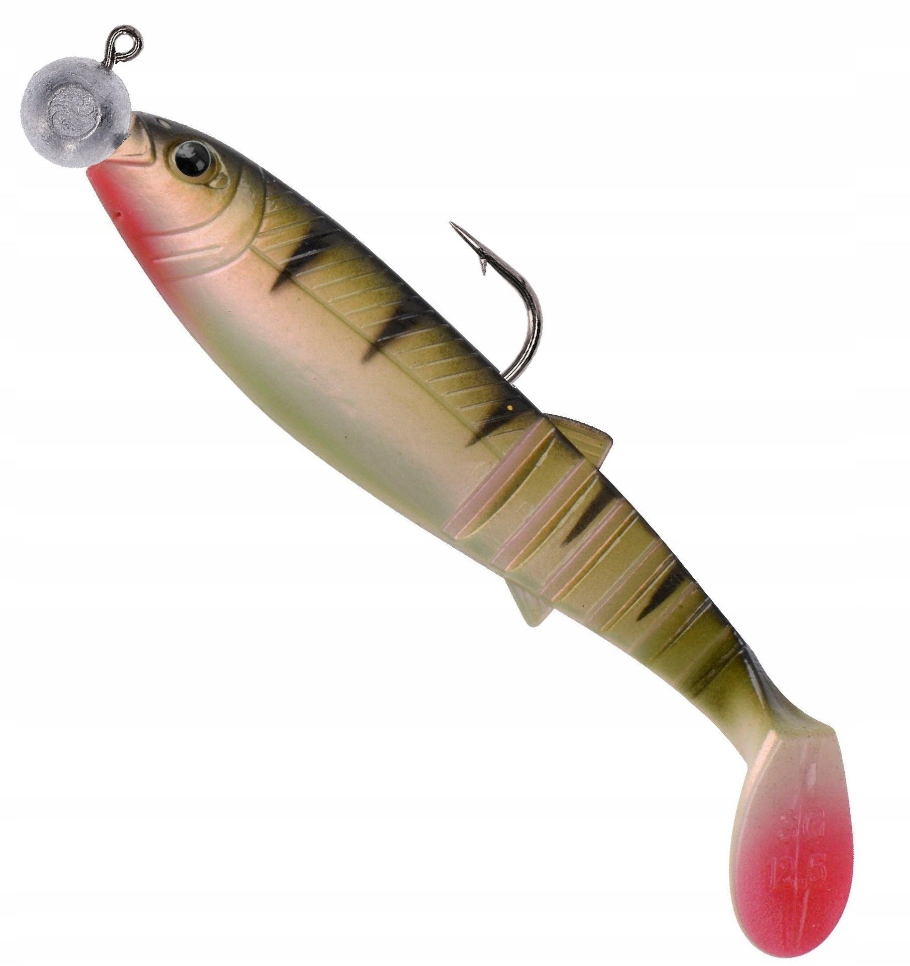 SAVAGE GEAR Cannibal 12,5 cm Armed rubber for pike zander 12 pcs Number of pieces 12 pcs