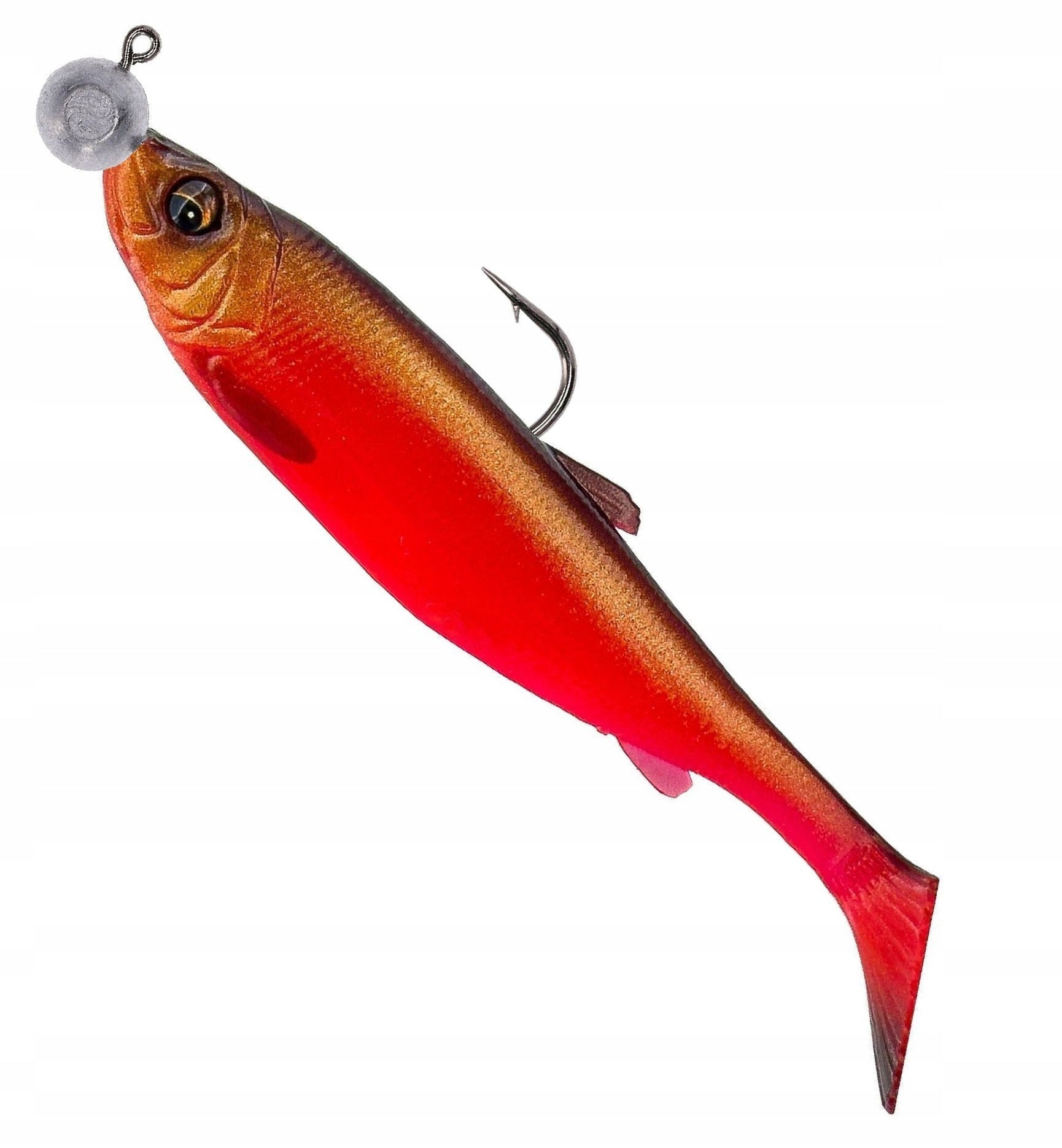 SAVAGE GEAR Herring 13 cm Armed Hoof Black Red for pike zander