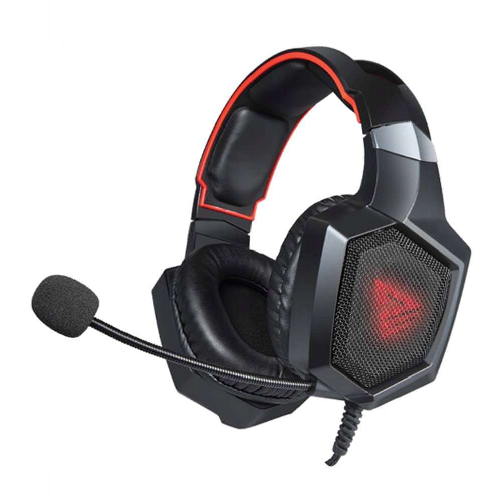 SAVIO Forge On-Ear Gaming Headphones Microphone, Stereo, LED Backlight Packaging status original