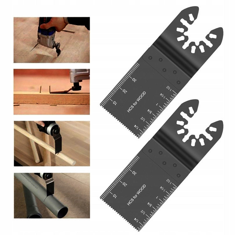 SAW BLADES FOR MULTIFUNCTION TOOL WOOD METAL PLASTIC 30 PIECES Handle type universal