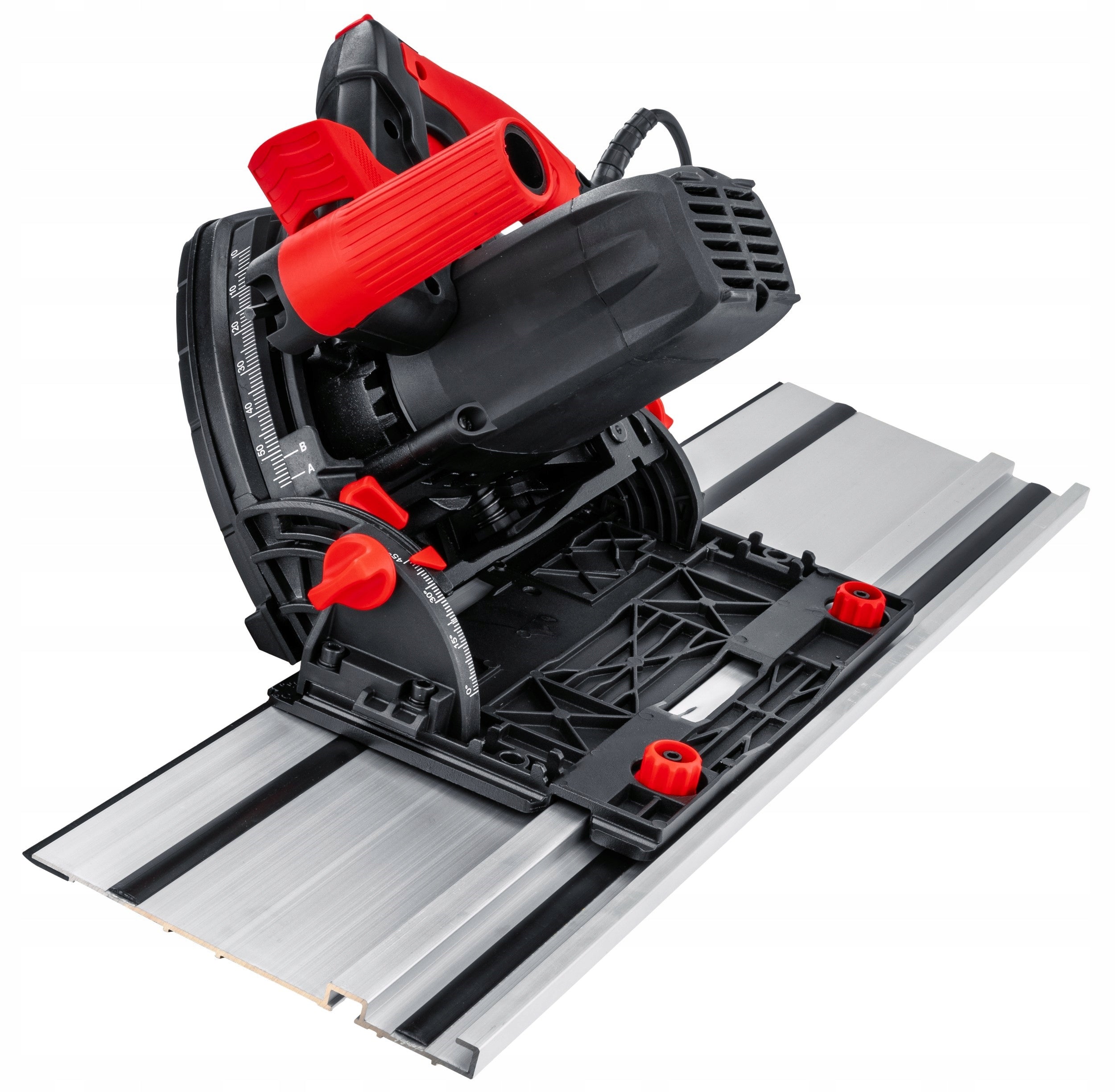 SAW-DEEPENING MACHINE PLUNGE SAW 2400W DISCS RAIL GUIDE Brand RED TECHNIC