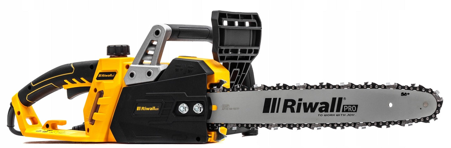 SAW ELECTRIC SAW RIWALL 2440E CHAINSAW FOR WOOD METAL PIERCING Guide manufacturer Riwall Pro