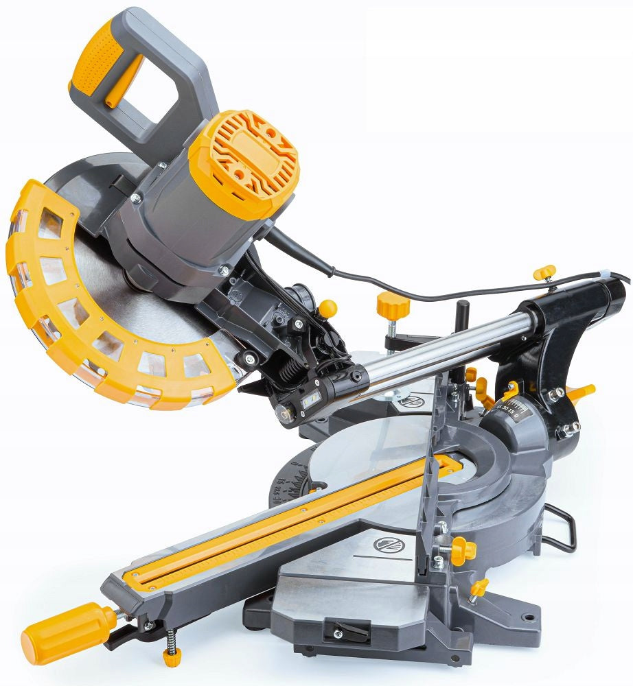 SAW MITER SAW WOOD MITER LASER 2400W 230V/50HZ LED UK-2400M Rotational speed 4500 rpm