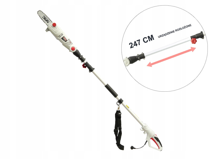 SAW ON BOOM 710 IN HEAD ADJUSTMENT AND LENGTH FROM 184 TO 247 CM Manufacturer code 40217