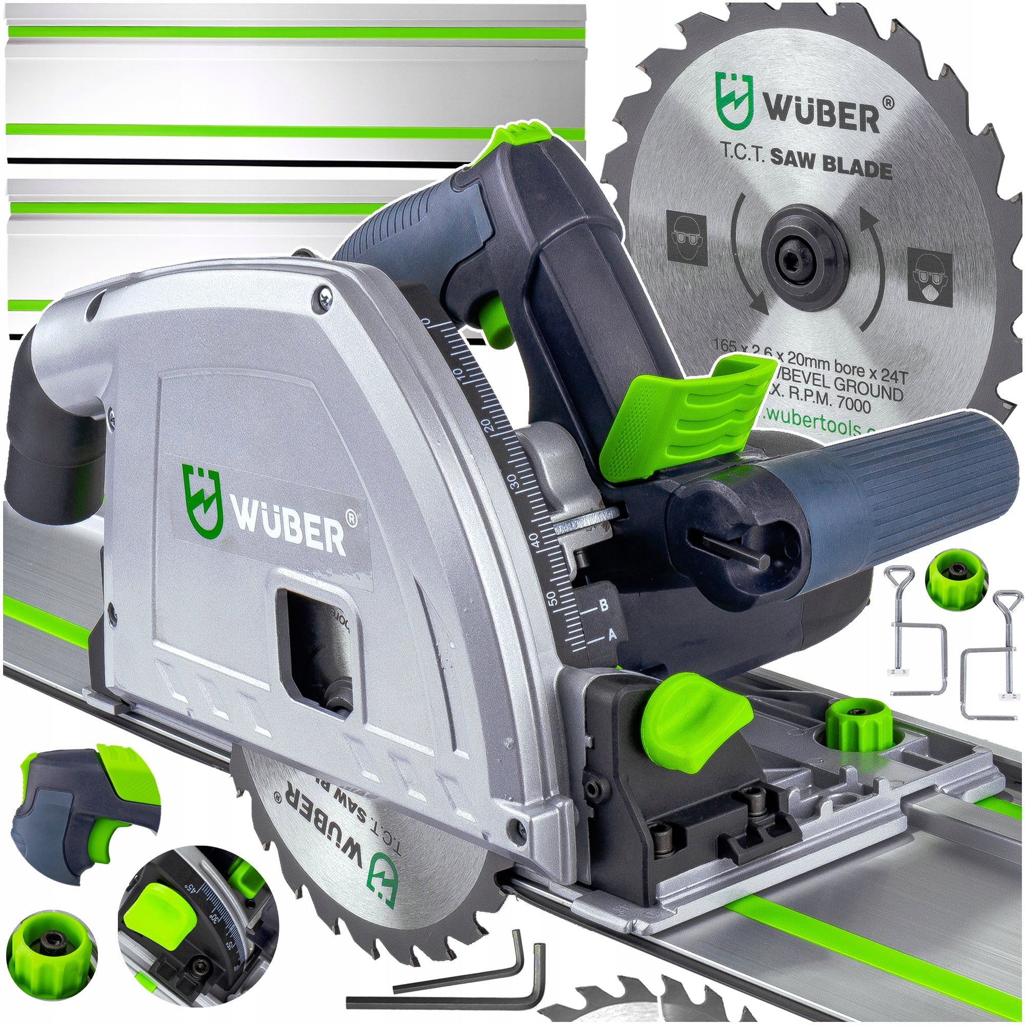 SAW PLUNGER SAW-DEEPENING MACHINE + RAIL DISC