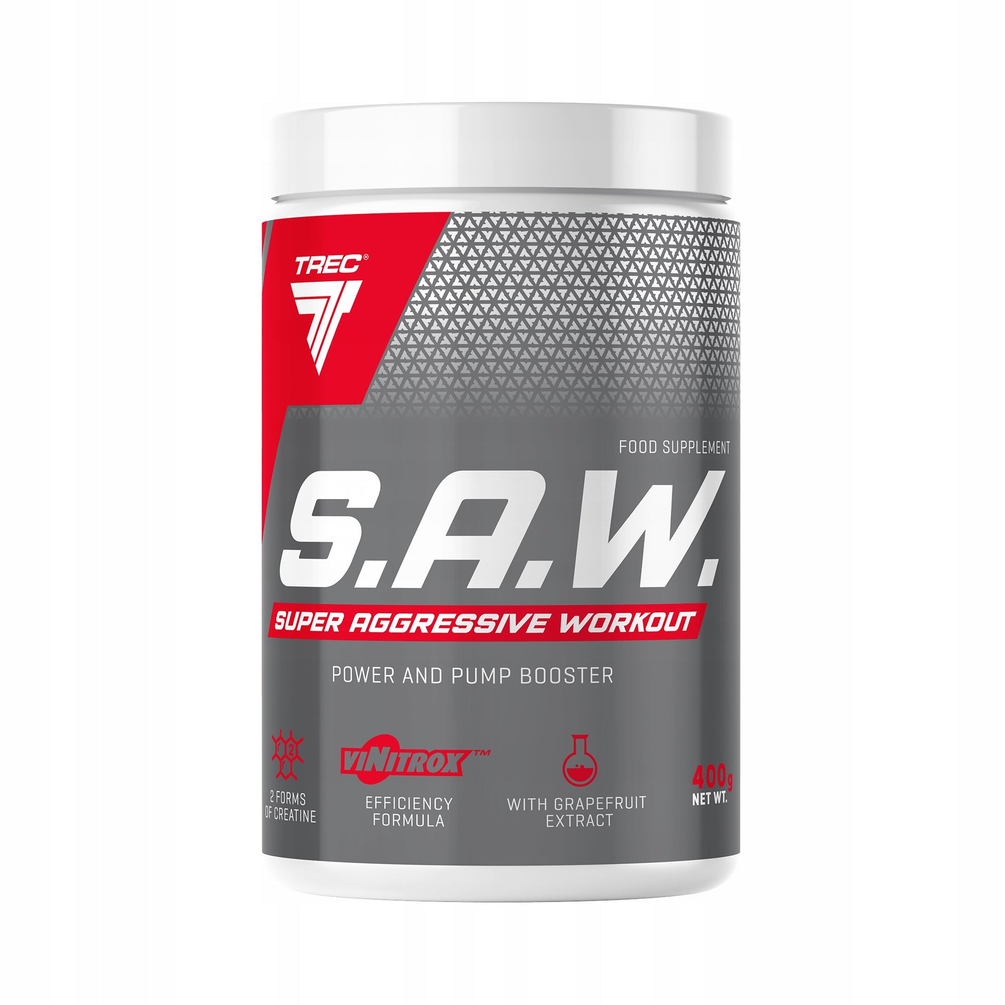 SAW TREC CREATINE BETA-ALANINE CAFFEINE 400g S.A.W. Expiration date at least six months from the date of purchase