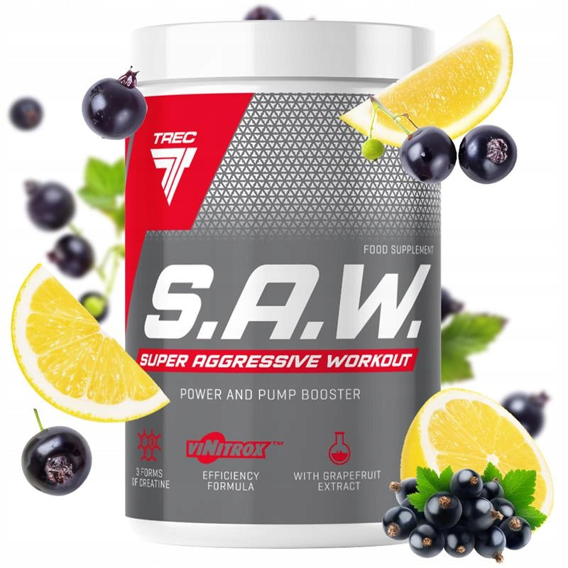 SAW TREC CREATINE BETA-ALANINE CAFFEINE 400g S.A.W.